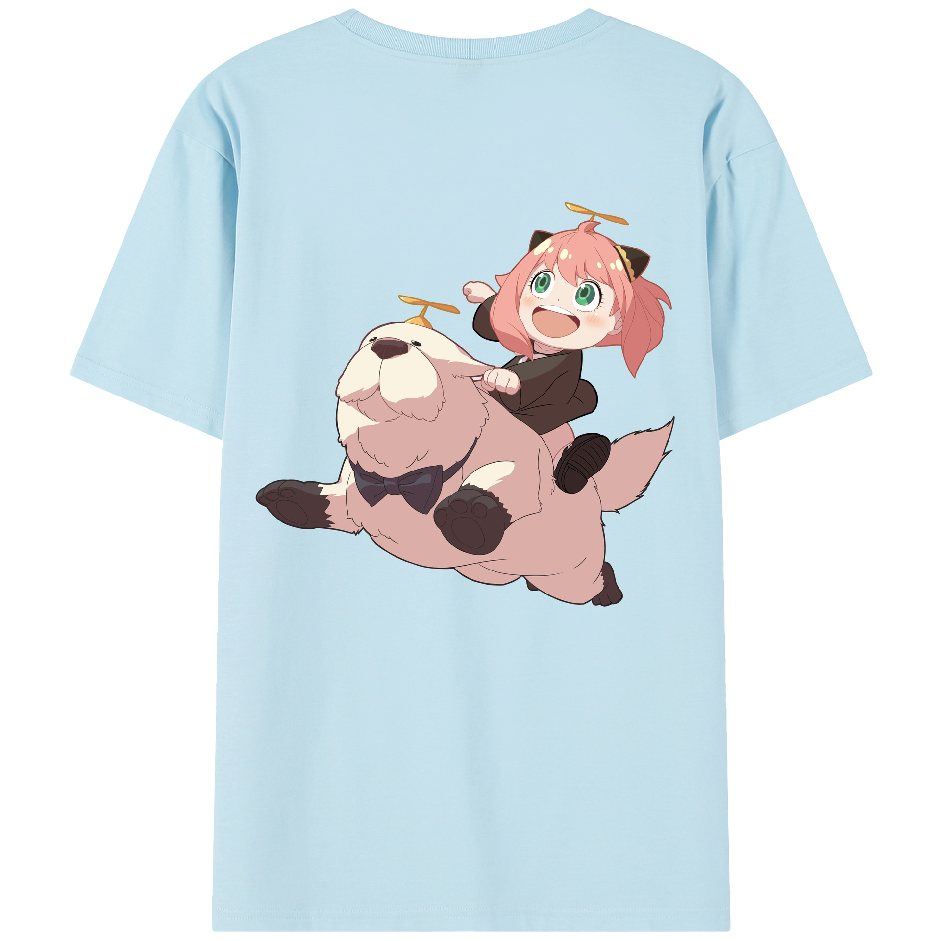 （画像用） SPY×FAMILY间谍家家酒 綿100％半袖Tシャツ（背面プリント）